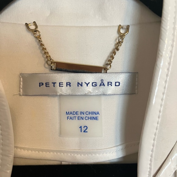 PETER NYGARD SZ 12 WHITE JACKET - Picture 3 of 9